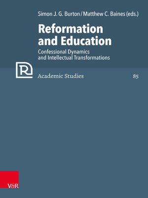 cover image of Reformation and Education